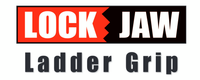  Lock Jaw Ladder Grip logo featuring "LOCK" in red on black, "JAW" in white on black, and "Ladder Grip" below.